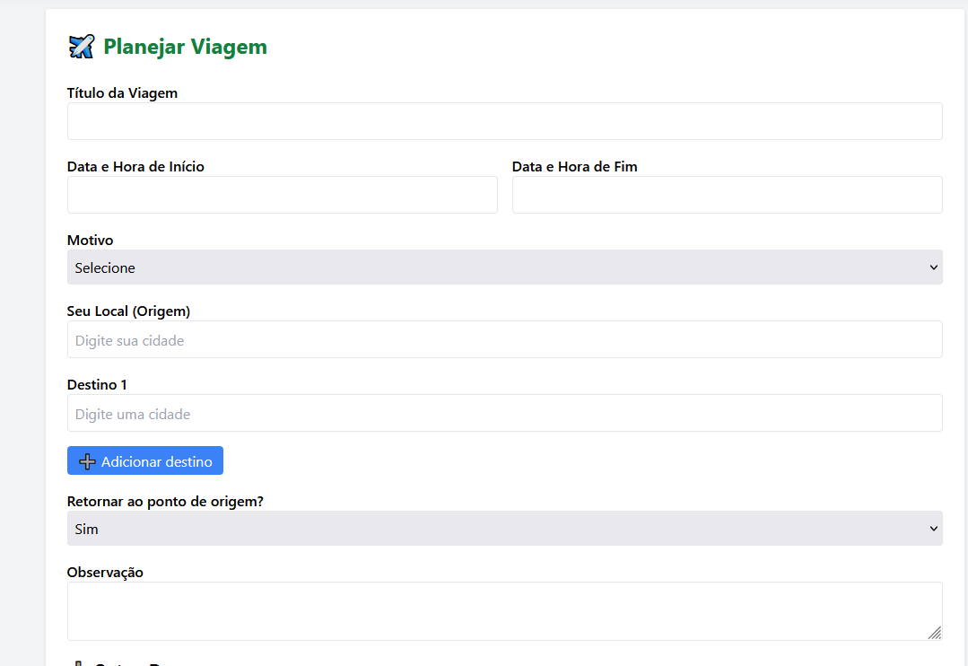 Fluxo de aprovação